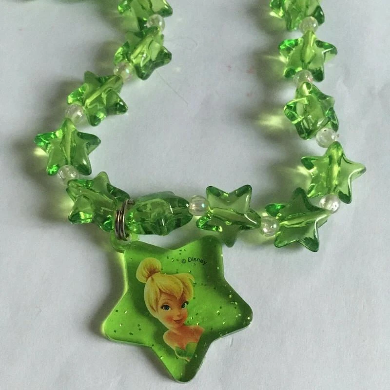 Collier enfant fee clochette disney disneyland paris - neuf